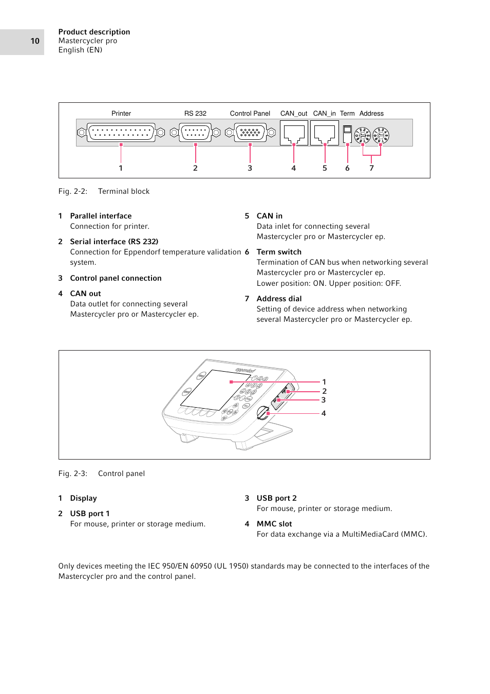 Eppendorf Mastercycler pro User Manual | Page 10 / 120