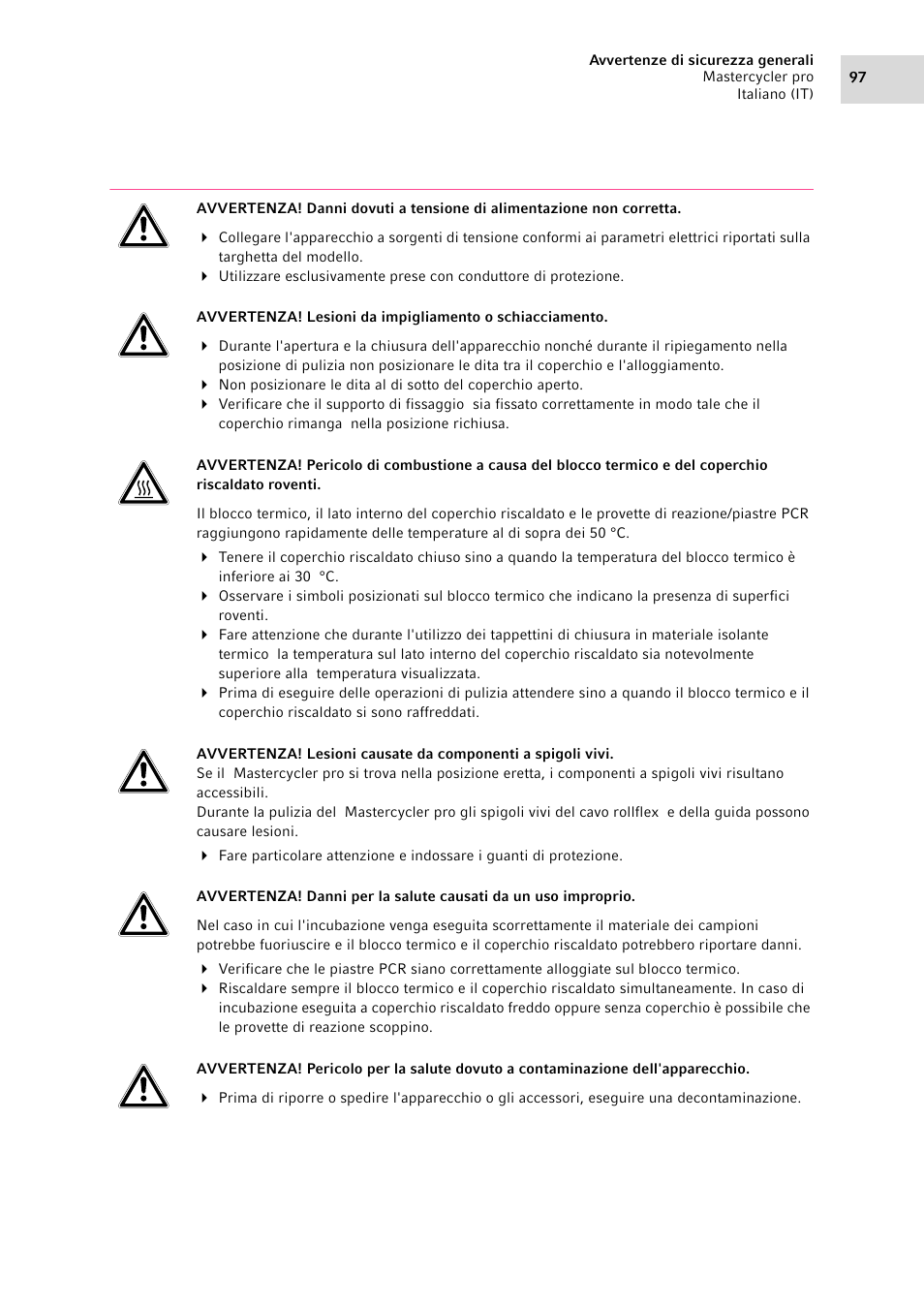 Eppendorf Mastercycler pro User Manual | Page 97 / 120