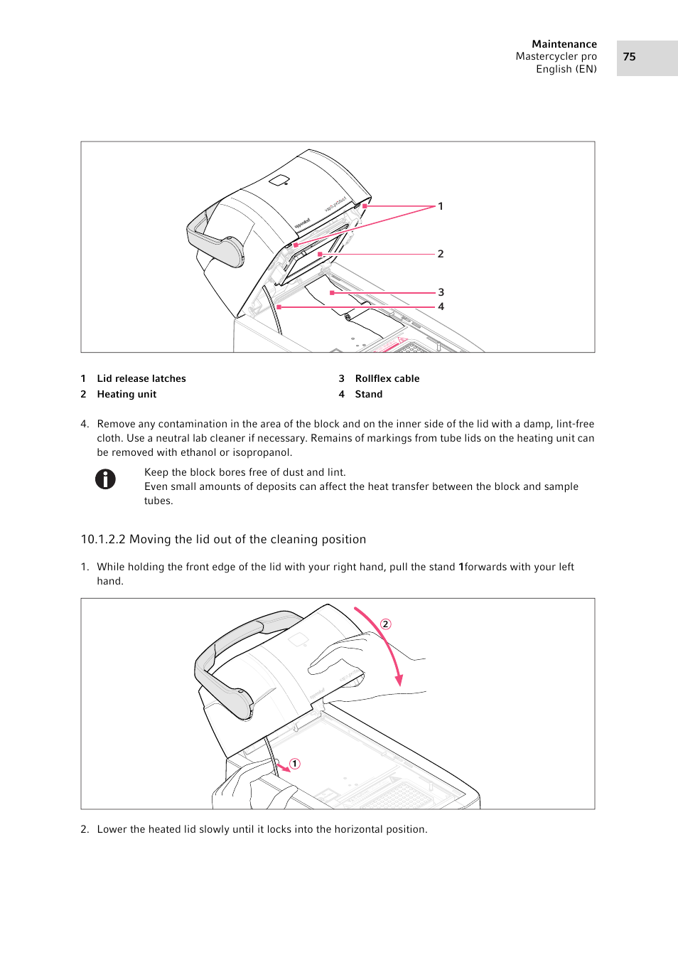 Eppendorf Mastercycler pro User Manual | Page 75 / 118