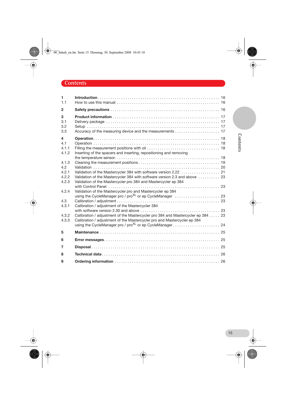 Eppendorf Temperature sensor for the 384well block User Manual | Page 3 / 16