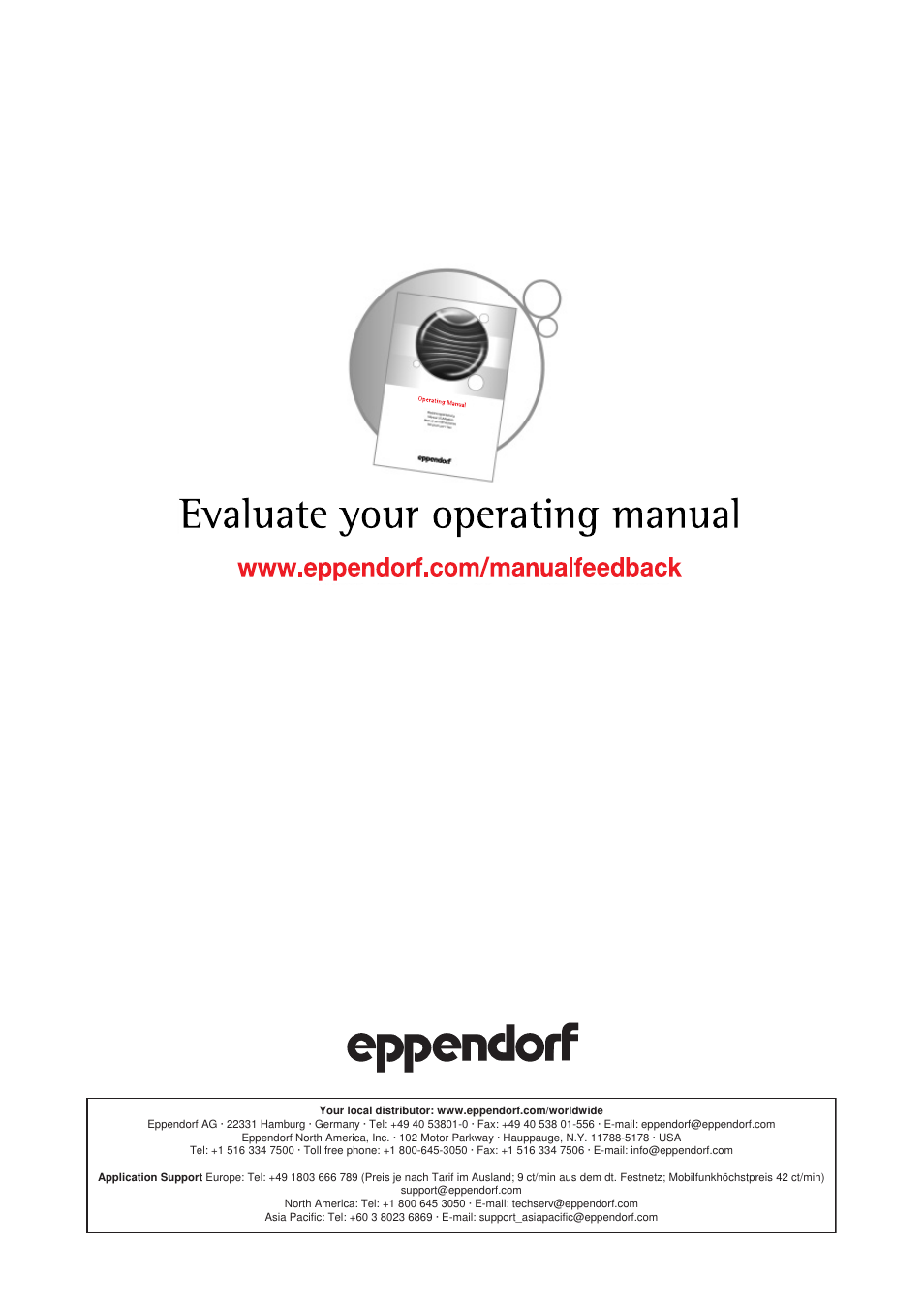 Eppendorf Temperature Verification System User Manual | Page 40 / 40