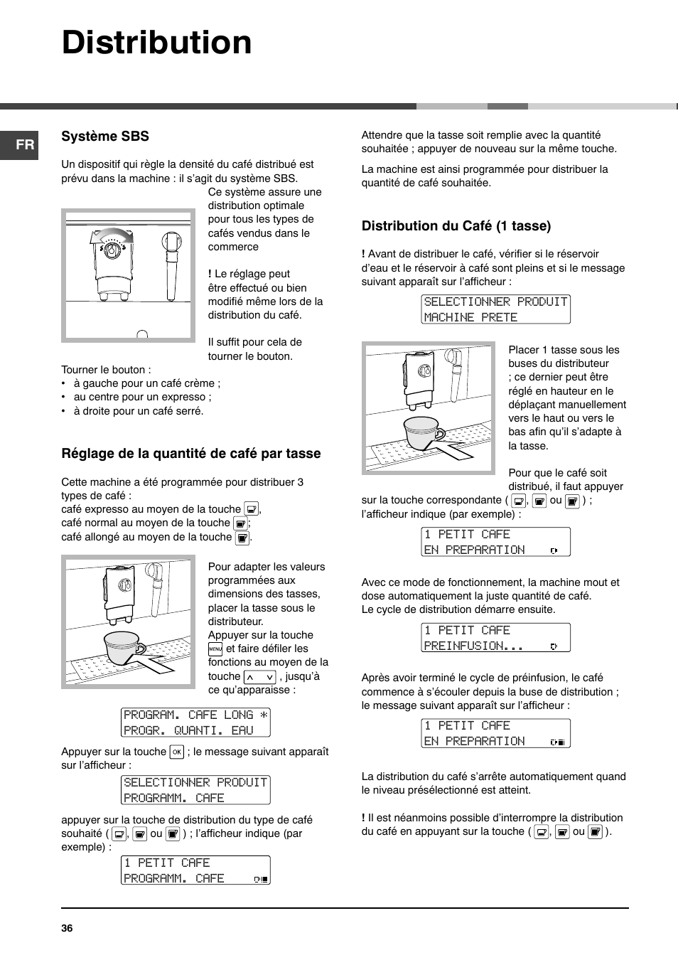 Distribution | Ariston MCA 15 NA P User Manual | Page 36 / 76