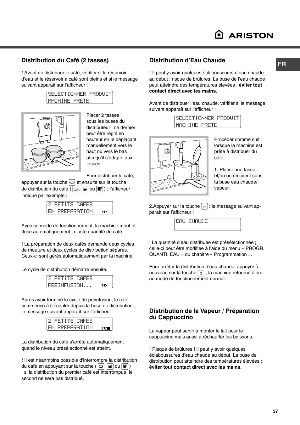 Ariston MCA 15 NA P User Manual | Page 37 / 76