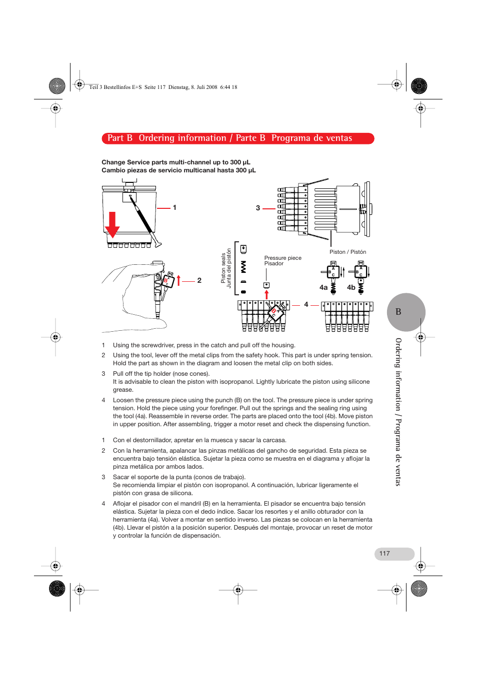 Ordering information / programa de ventas | Eppendorf Research pro User Manual | Page 57 / 60