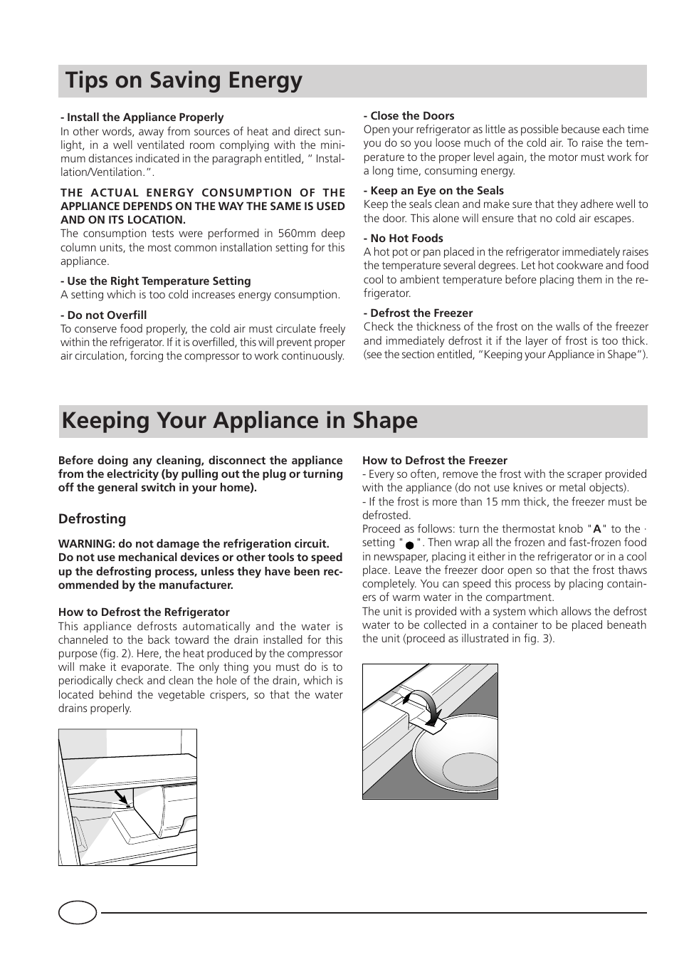 Ariston BC 311 I User Manual | Page 9 / 12