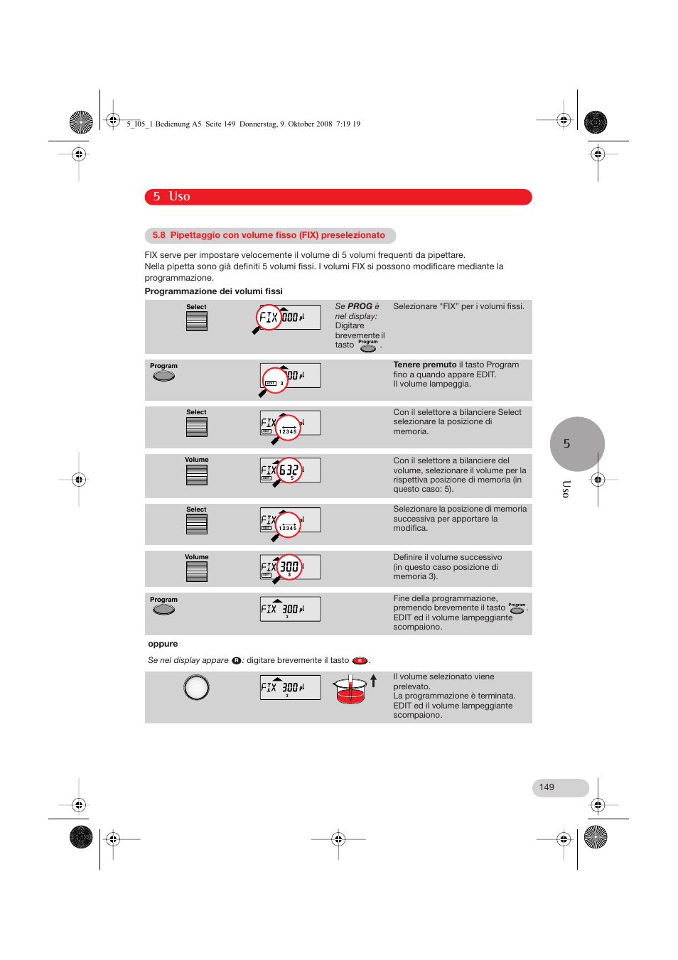 5 uso | Eppendorf Research pro User Manual | Page 21 / 64