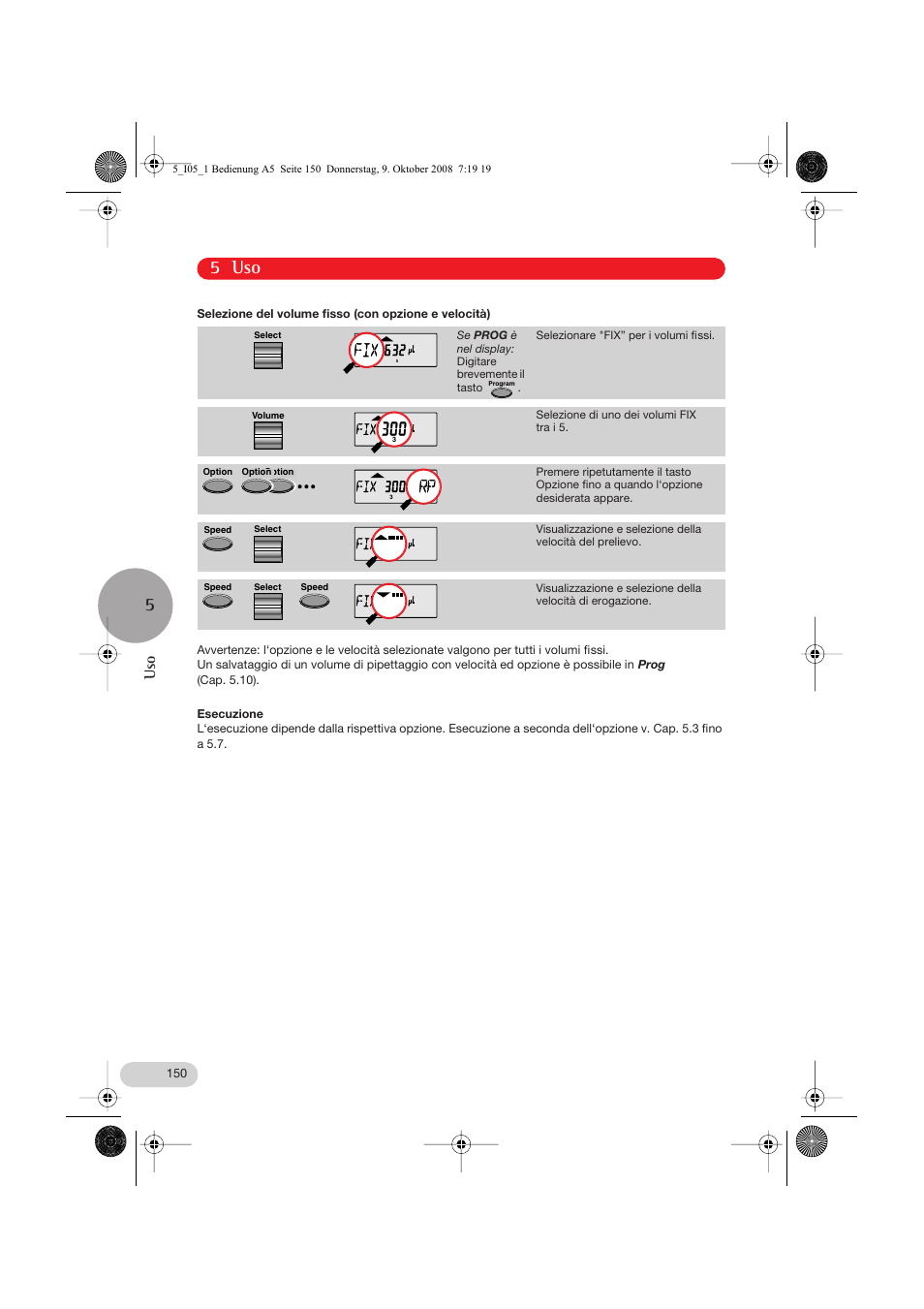 5 uso | Eppendorf Research pro User Manual | Page 22 / 64