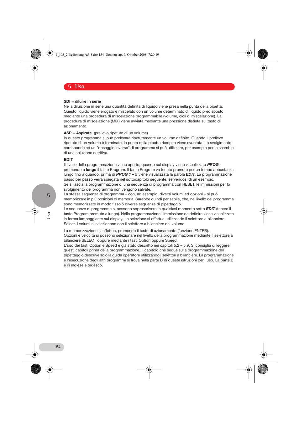 5 uso | Eppendorf Research pro User Manual | Page 26 / 64