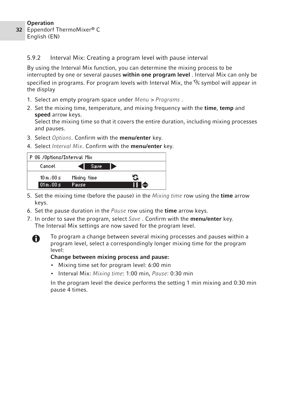 Eppendorf ThermoMixer C User Manual | Page 32 / 54