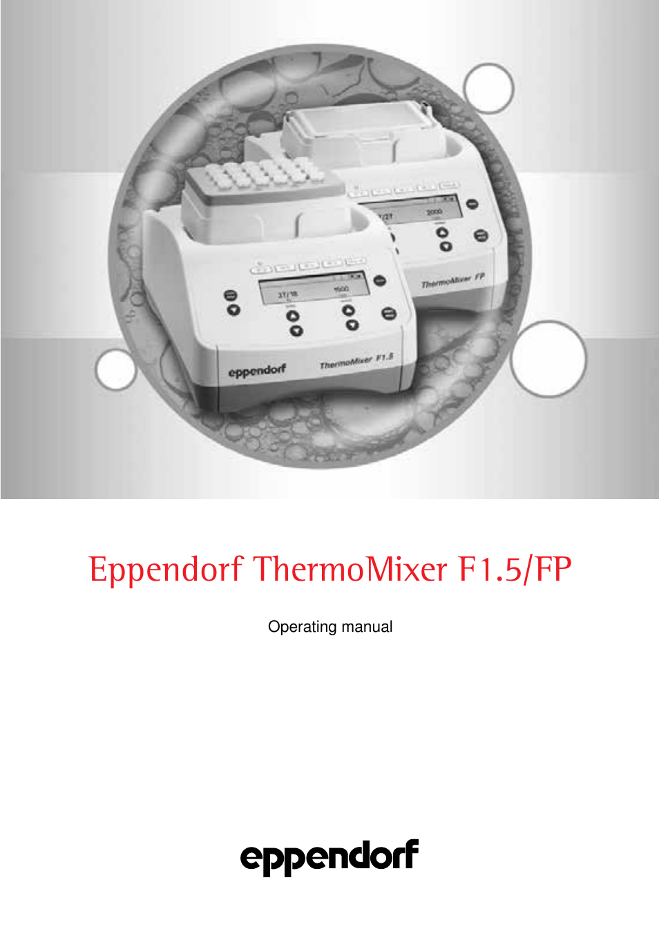 Eppendorf ThermoMixer FP User Manual | 36 pages