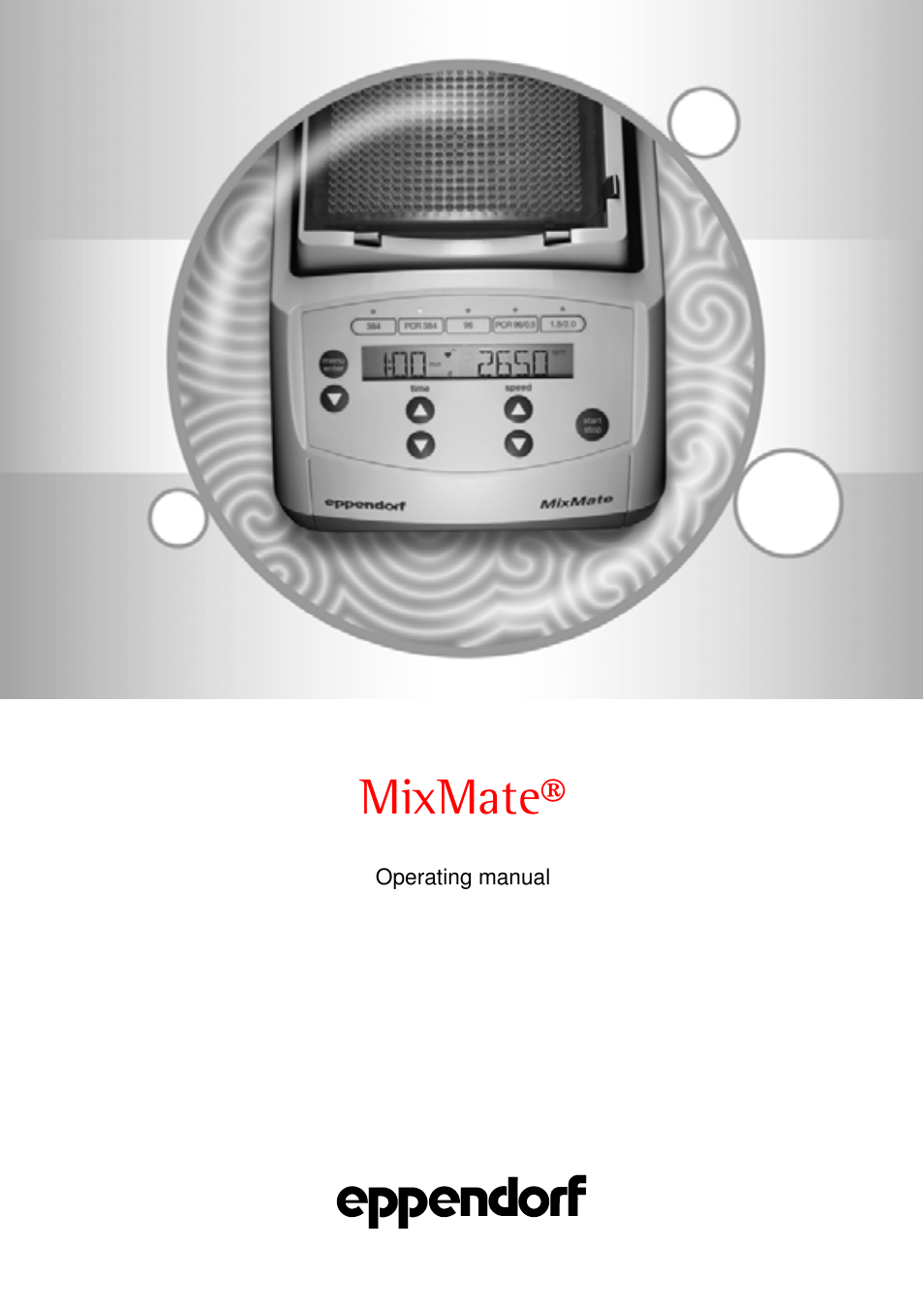 Eppendorf MixMate User Manual | 38 pages
