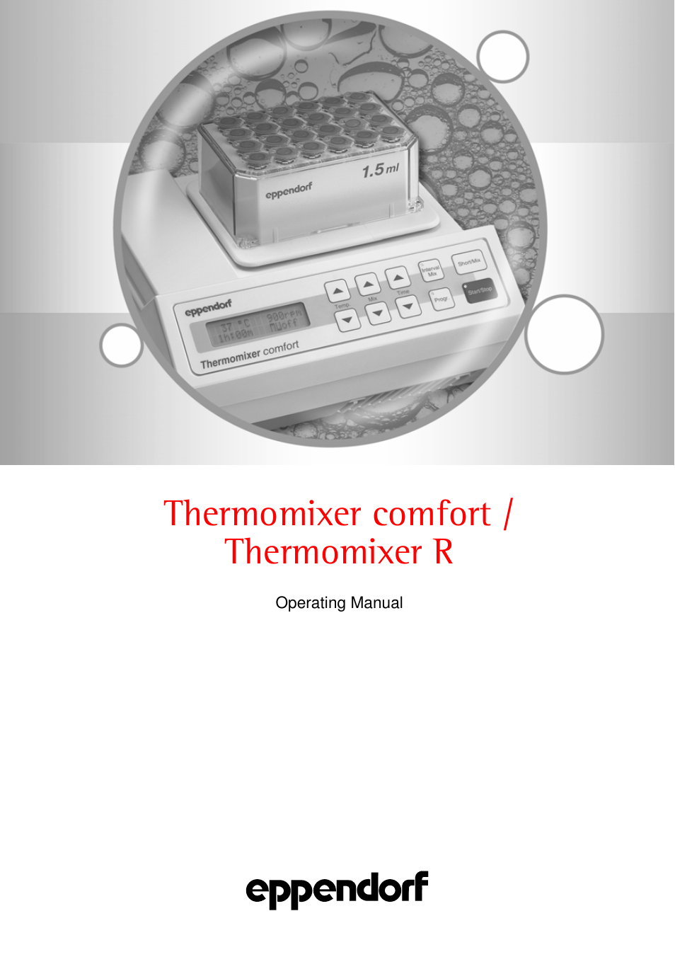 Eppendorf Thermomixer R User Manual | 35 pages