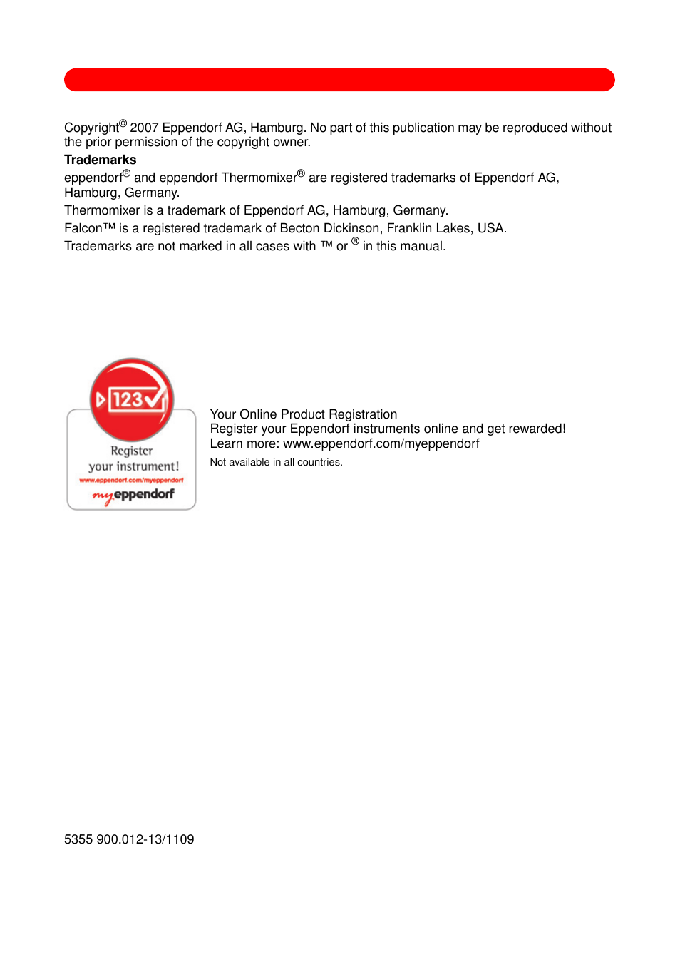 Eppendorf Thermomixer R User Manual | Page 2 / 35