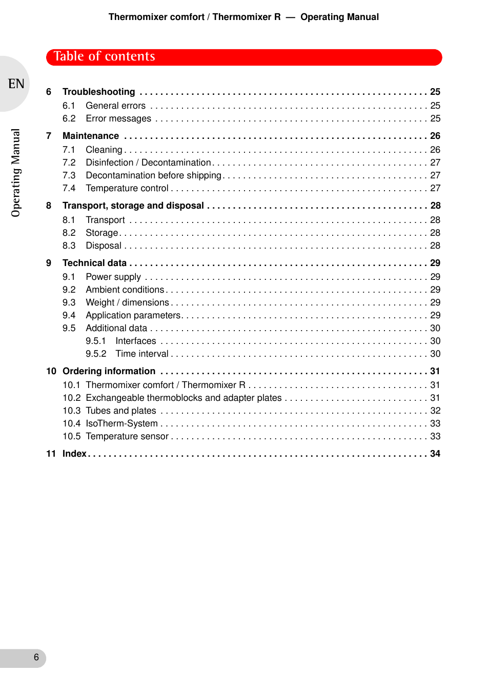 Eppendorf Thermomixer R User Manual | Page 4 / 35