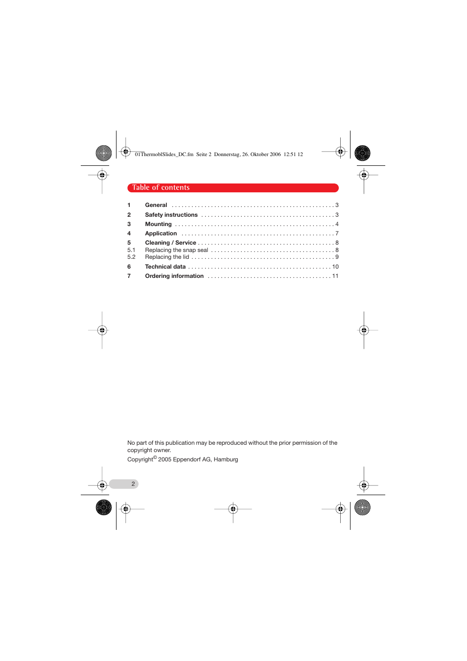 Eppendorf Thermoblock for slides DC User Manual | Page 2 / 16