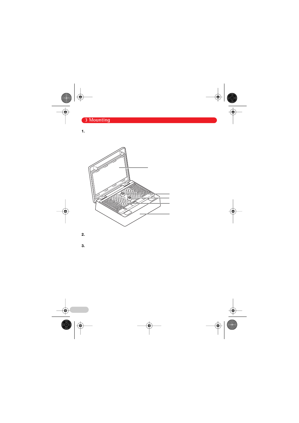 3 mounting | Eppendorf Thermoblock for slides DC User Manual | Page 4 / 14