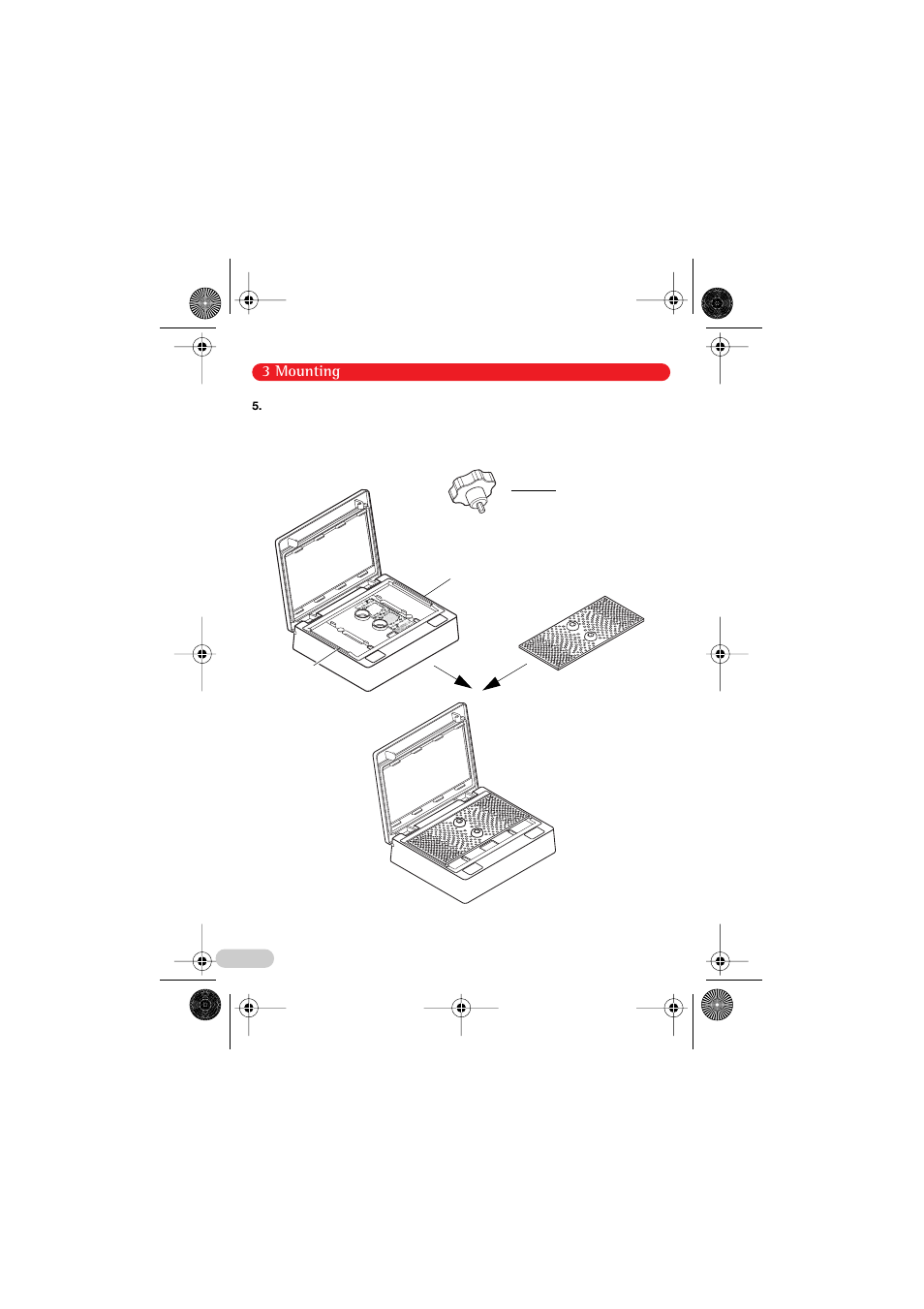 3 mounting | Eppendorf Thermoblock for slides DC User Manual | Page 6 / 14