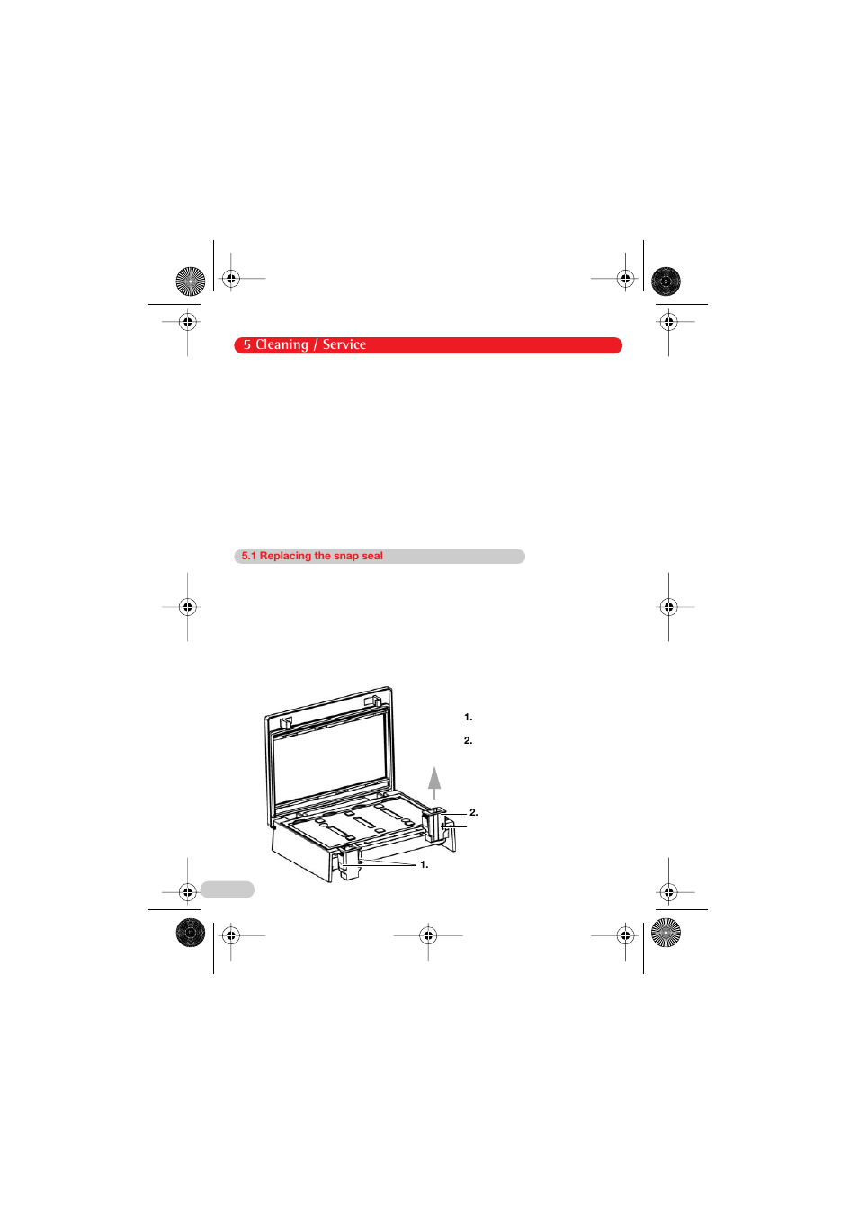 5 cleaning / service | Eppendorf Thermoblock for slides DC User Manual | Page 8 / 14