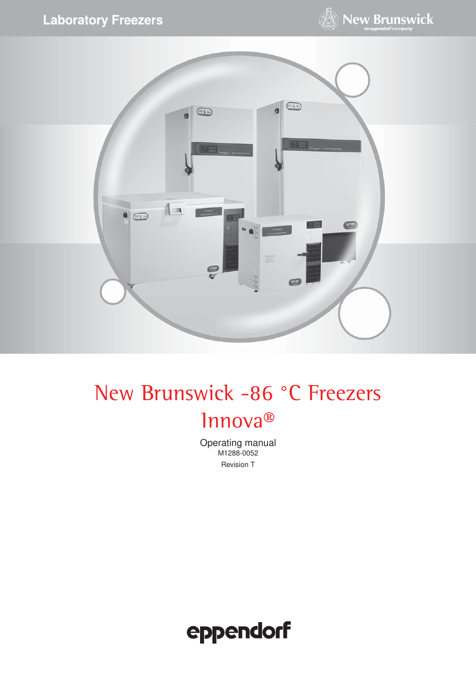 Eppendorf New Brunswick -86 °C Freezers Innova User Manual | 44 pages