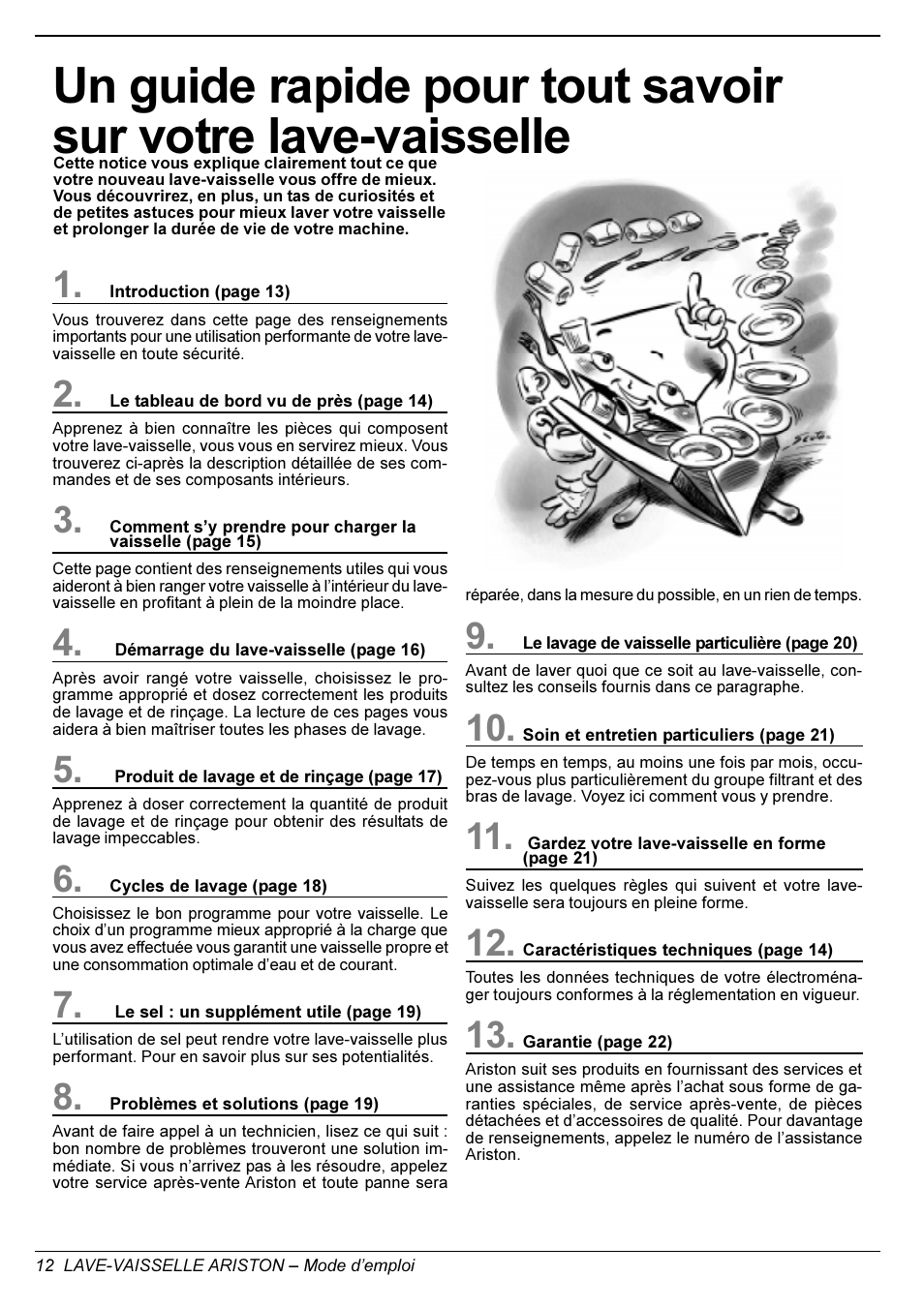 Ariston LL 64 B-S-W User Manual | Page 14 / 36