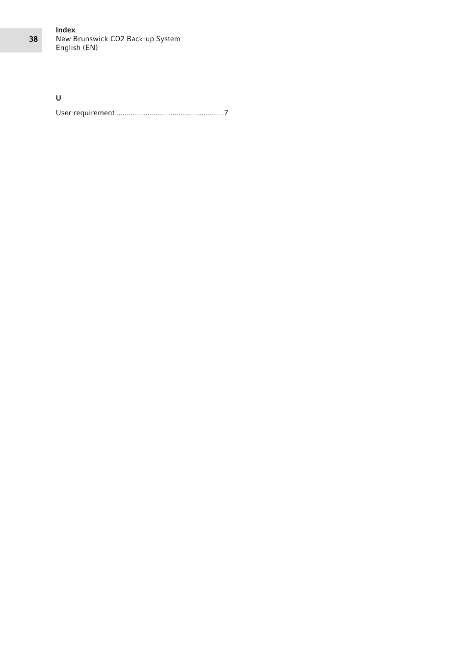 Eppendorf CO2 Back-up System User Manual | Page 38 / 40