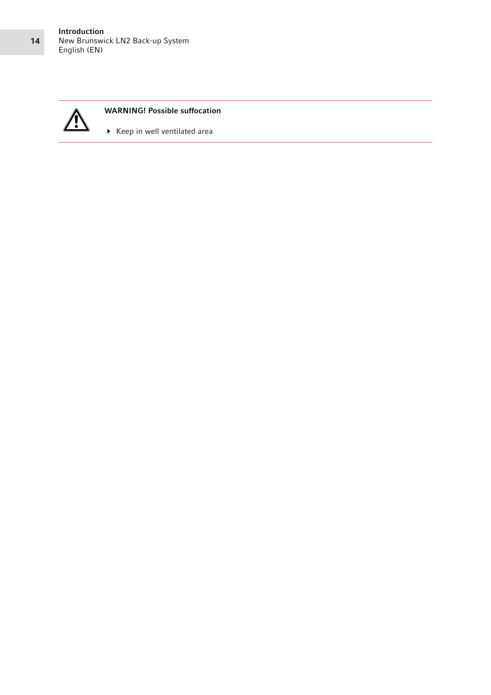 Eppendorf LN2 Backup System User Manual | Page 14 / 40