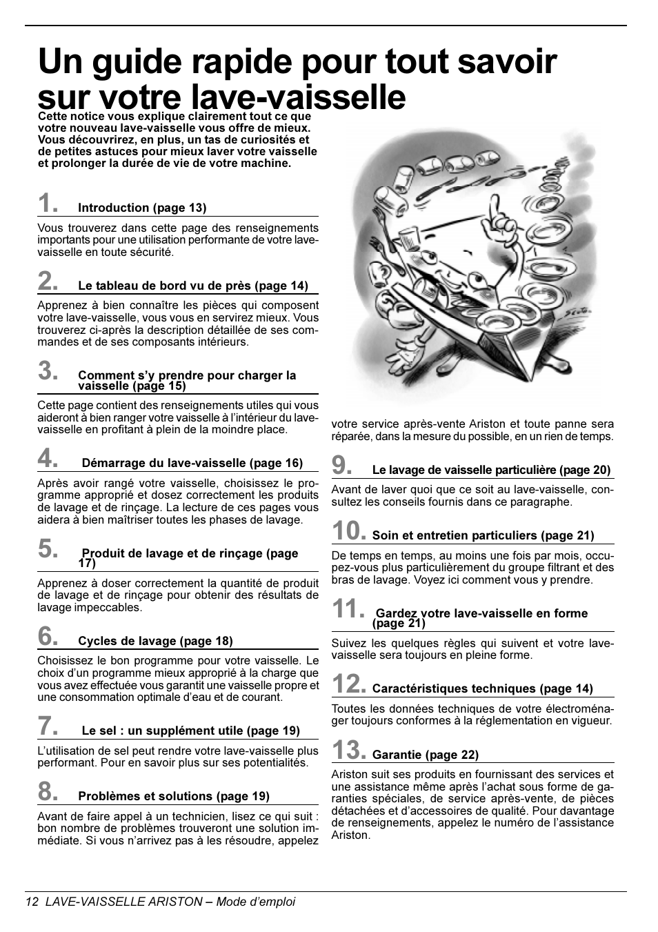 Ariston LI 640 I-B-S-W User Manual | Page 14 / 36