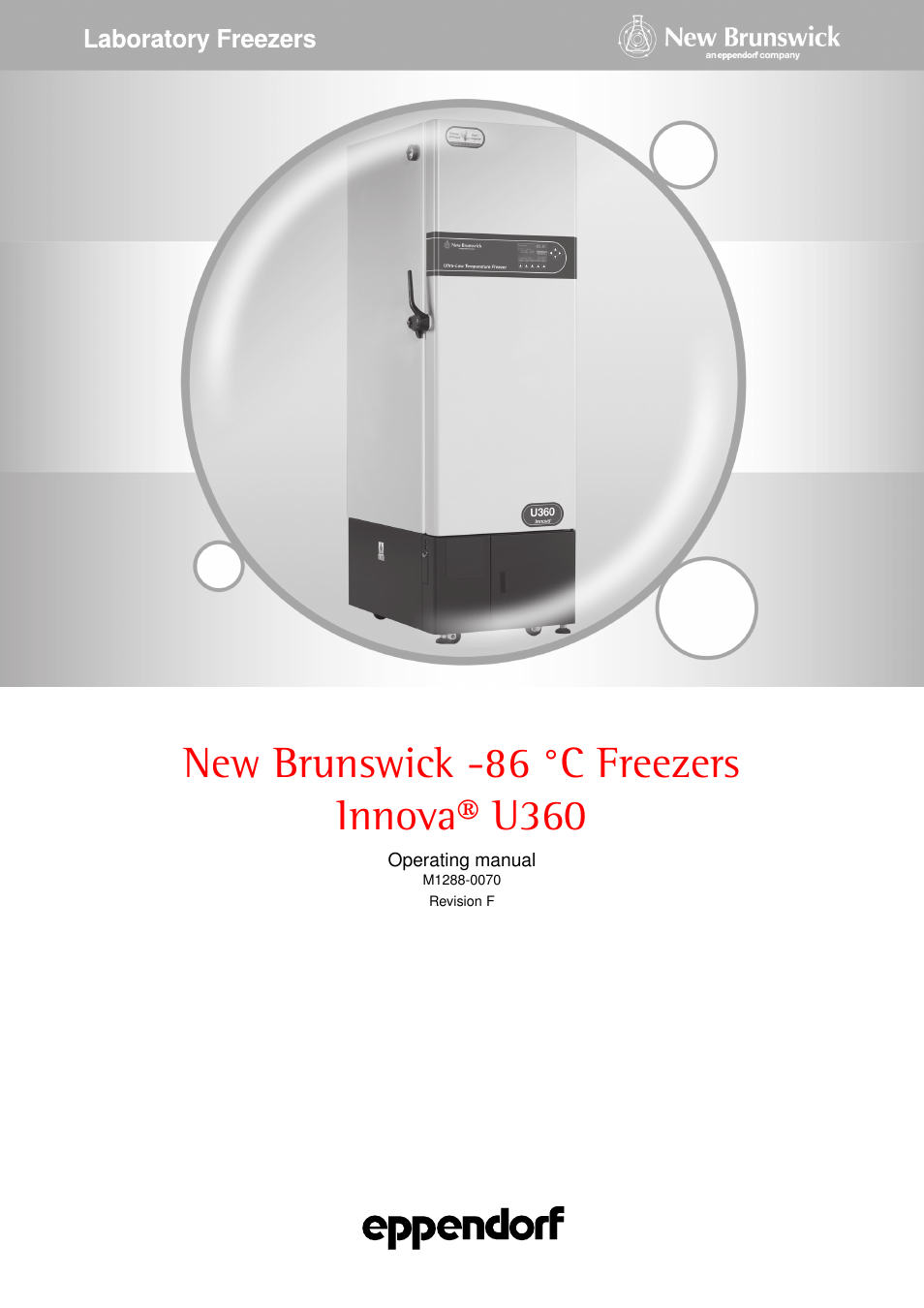 Eppendorf New Brunswick -86 °C Freezers Innova U360 User Manual | 46 pages