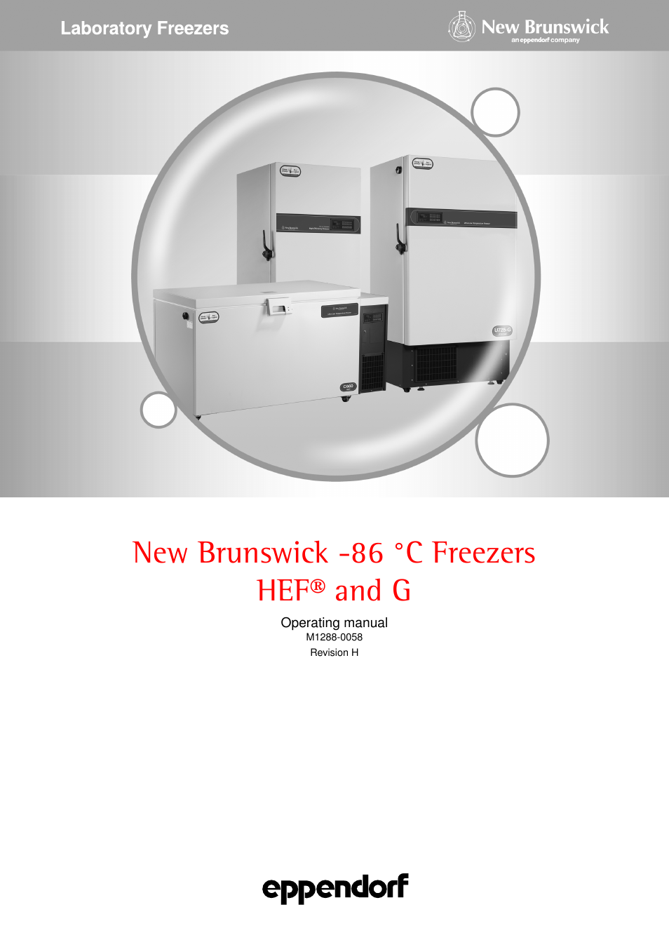 Eppendorf New Brunswick -86 °C Freezers G User Manual | 46 pages