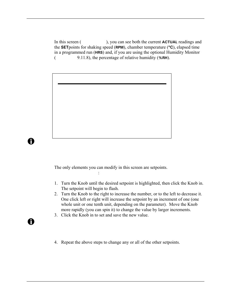 Summ th 16:18, Param actual set | Eppendorf Innova 43R Incubator Shakers User Manual | Page 35 / 86