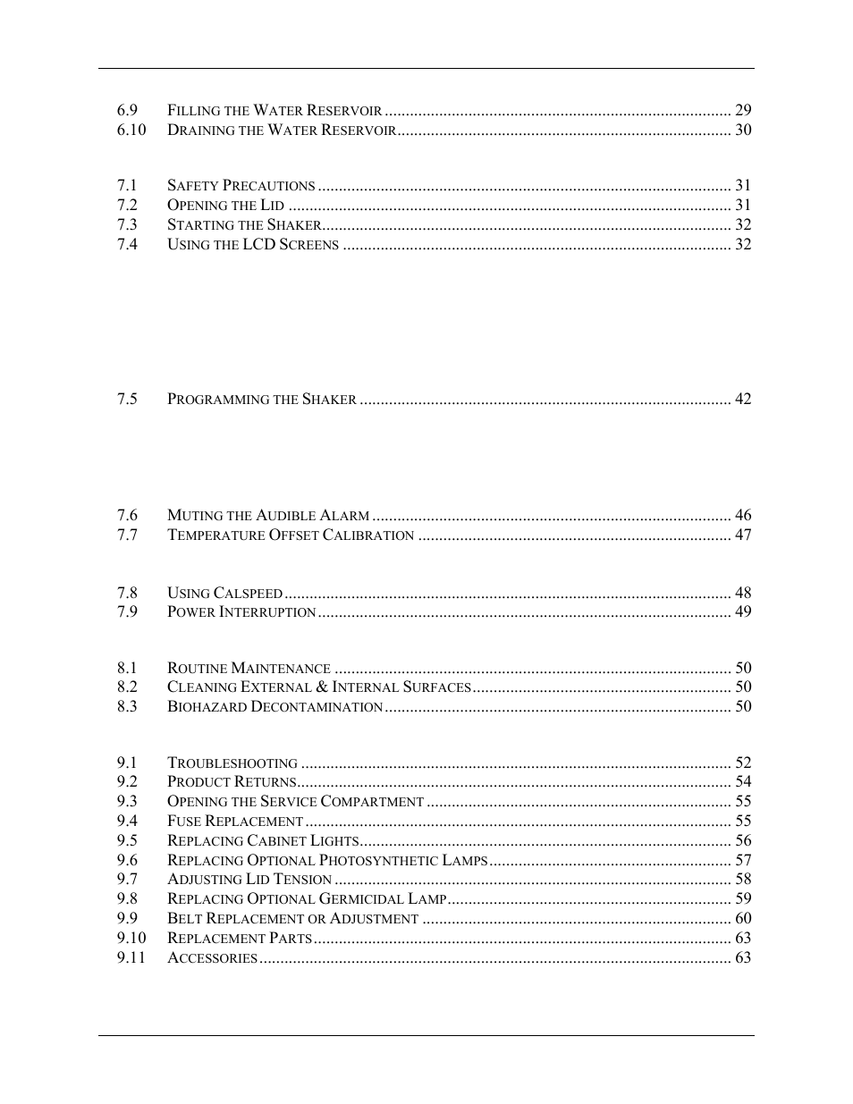 Eppendorf Innova 43R Incubator Shakers User Manual | Page 5 / 86