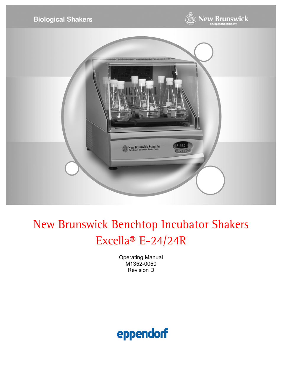 Eppendorf Excella E-24R Benchtop Incubator Shakers User Manual | 48 pages