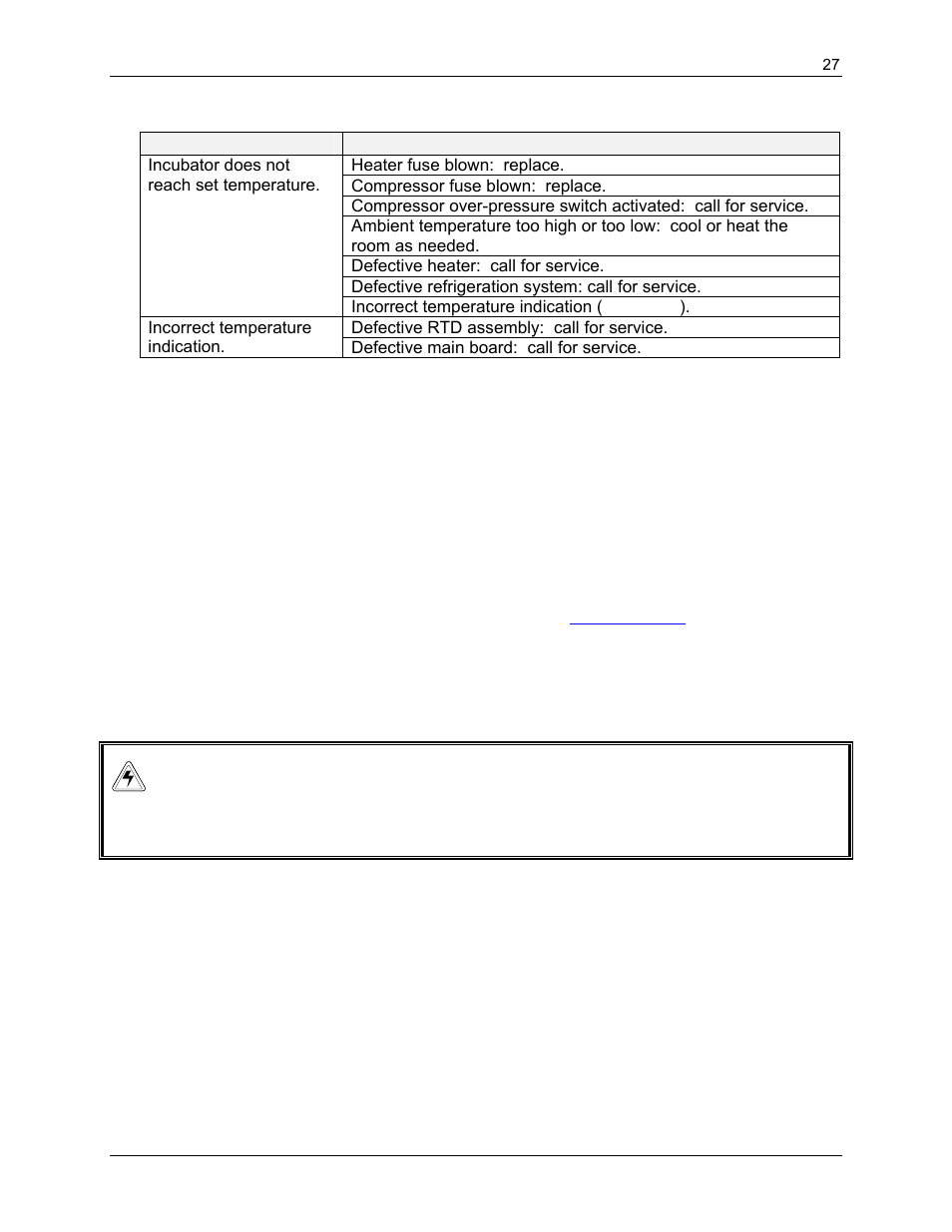 Warning | Eppendorf Excella E-24R Benchtop Incubator Shakers User Manual | Page 27 / 48