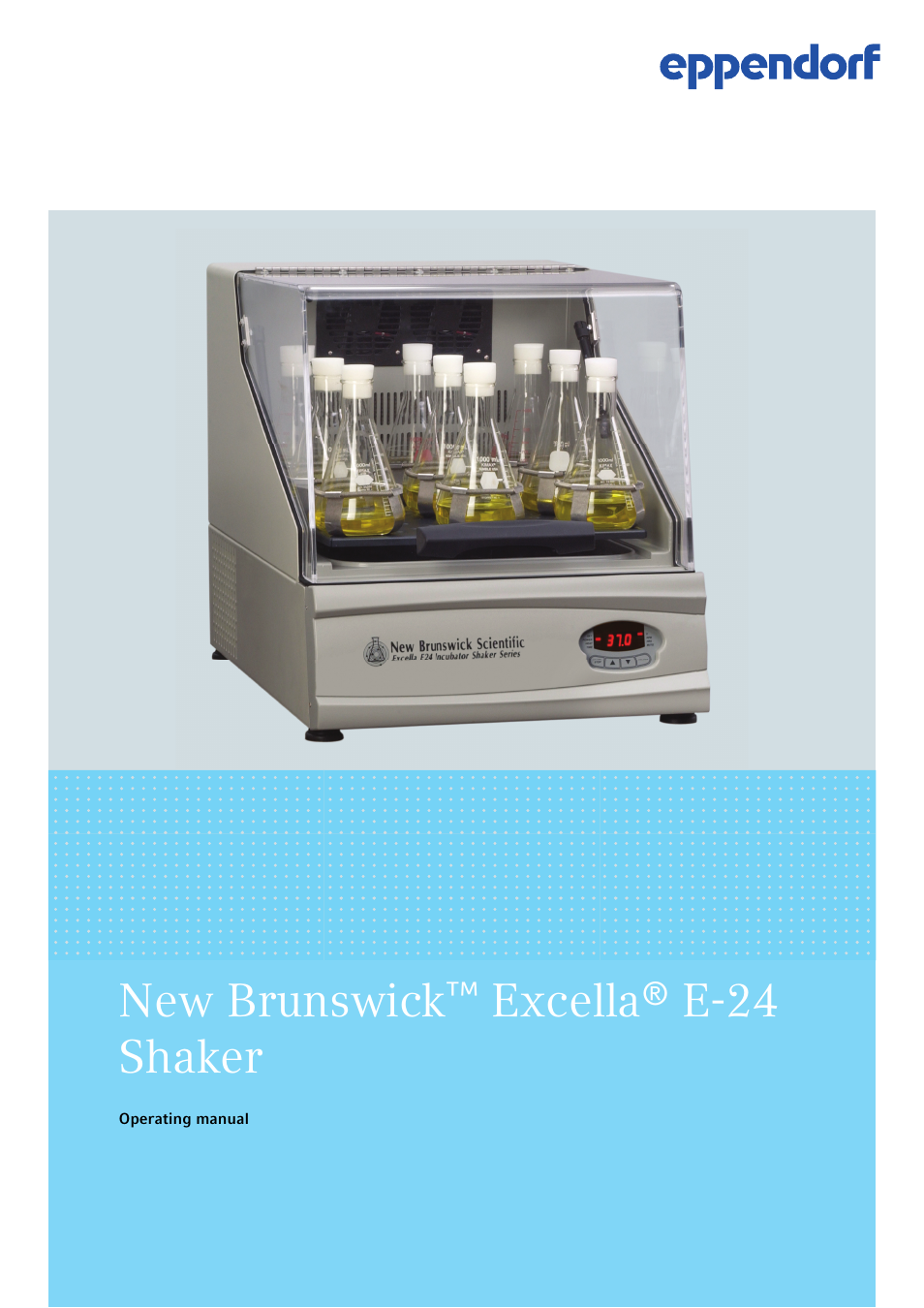 Eppendorf New Brunswick Excella E-24 Shaker User Manual | 44 pages