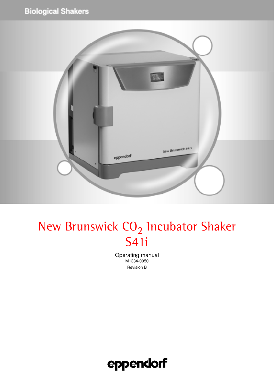Eppendorf S41i Incubator Shaker User Manual | 72 pages