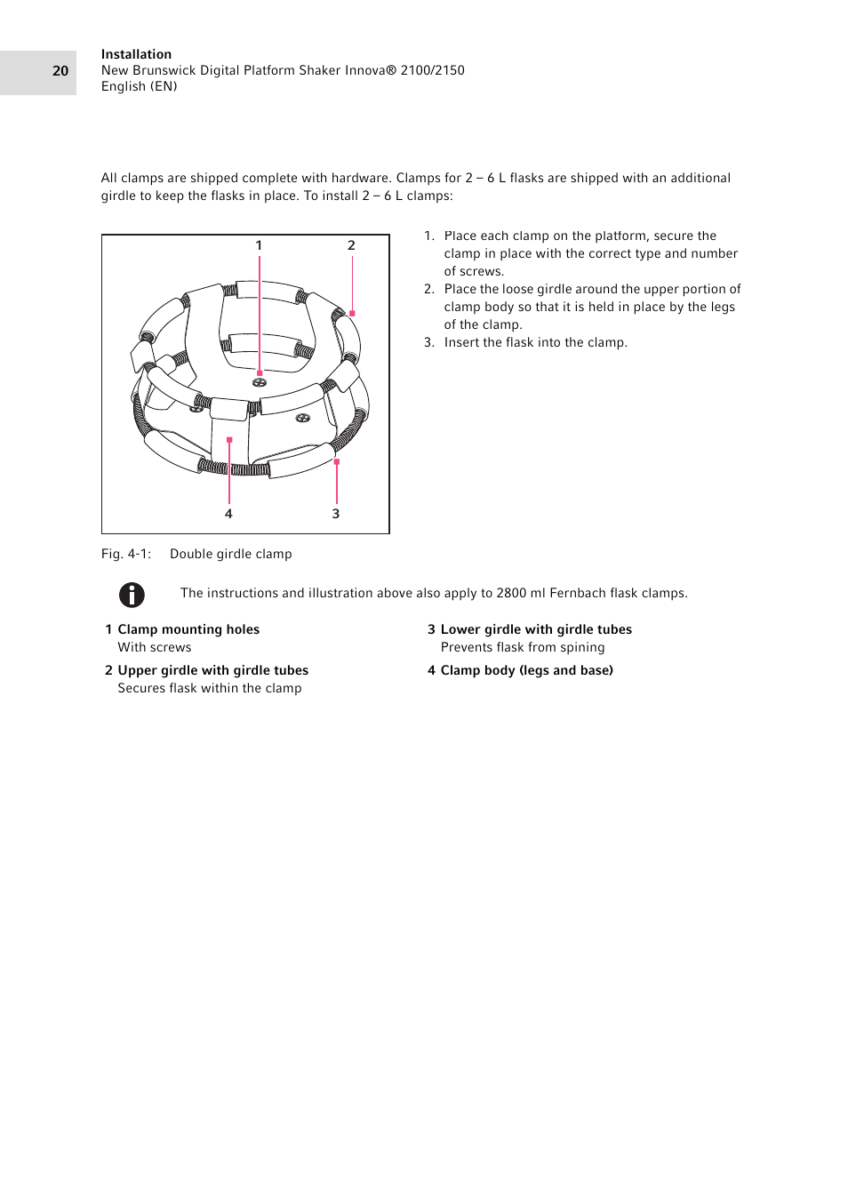 Eppendorf 2150 Digital Platform Shaker User Manual | Page 20 / 42