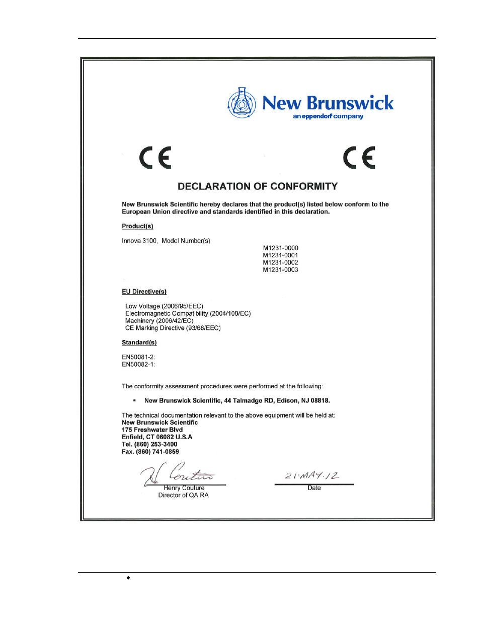 Eppendorf 3100 Digital Water Bath Shake User Manual | Page 43 / 52