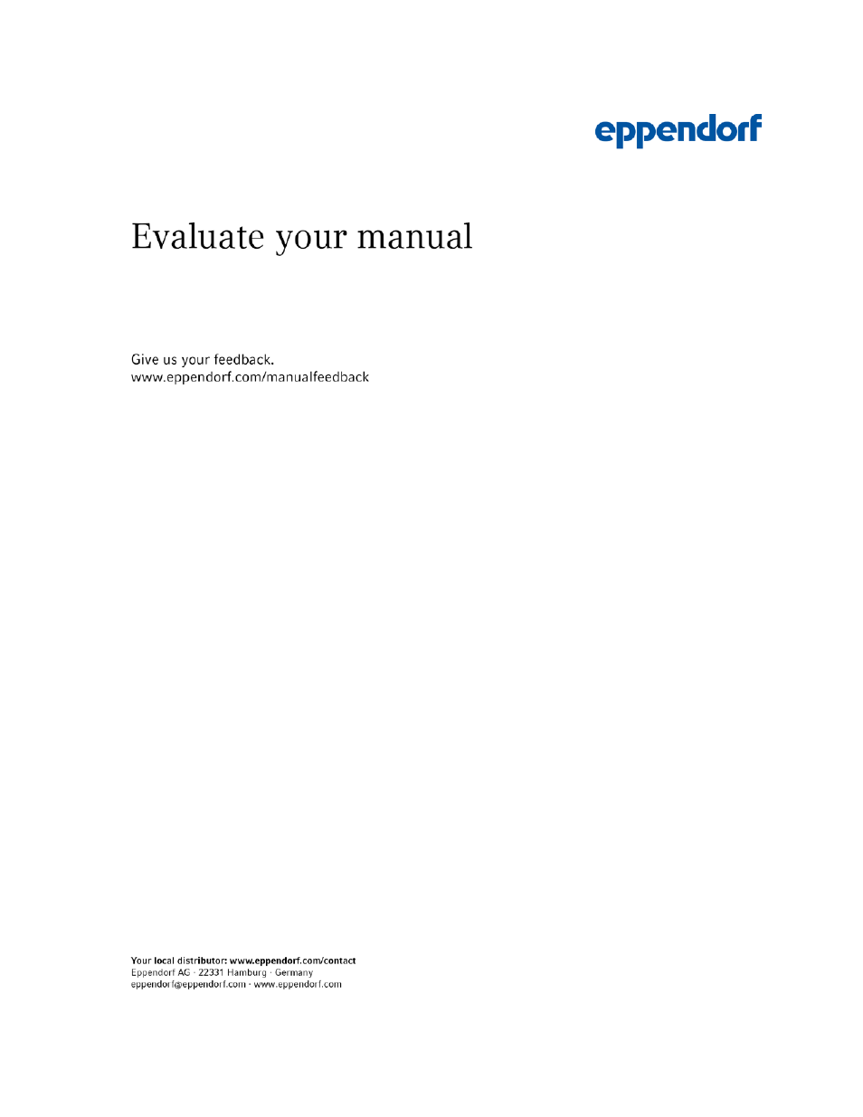 Eppendorf 3100 Digital Water Bath Shake User Manual | Page 52 / 52