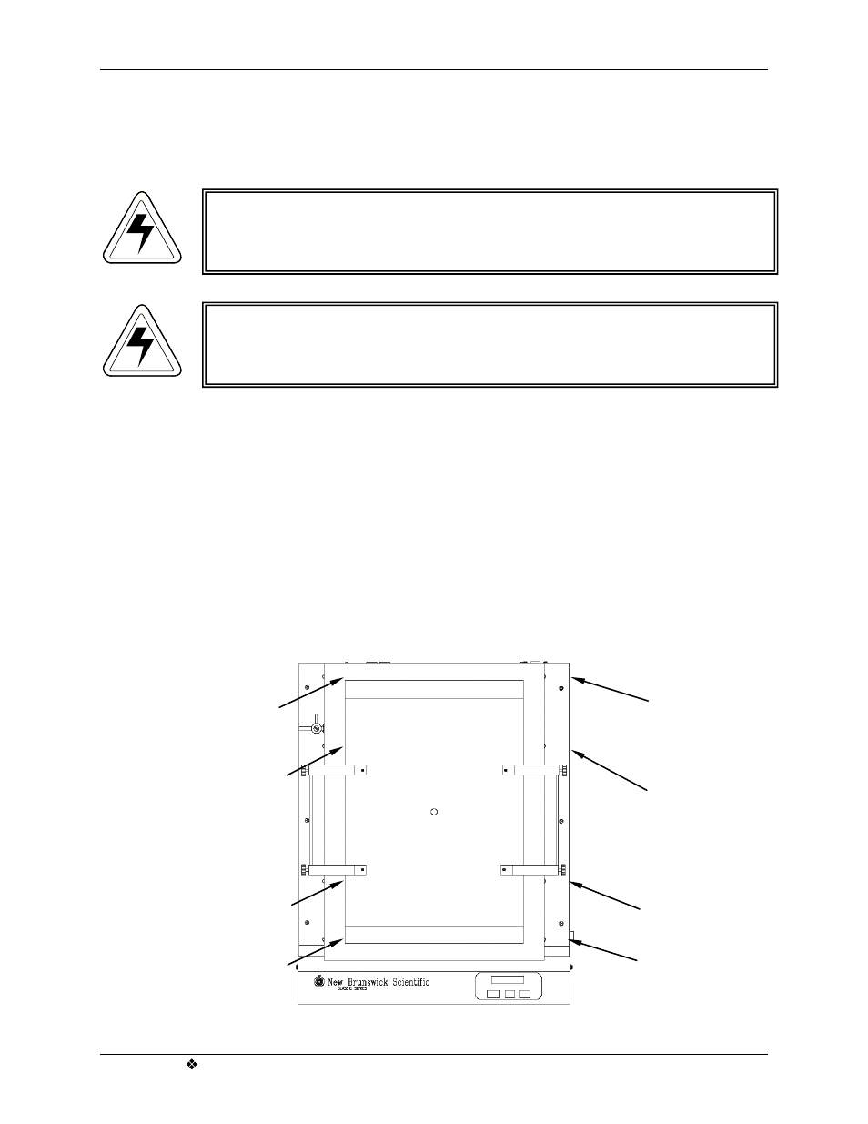 3 belt replacement, Warning | Eppendorf C-76 Classic Water Bath Shaker User Manual | Page 30 / 42