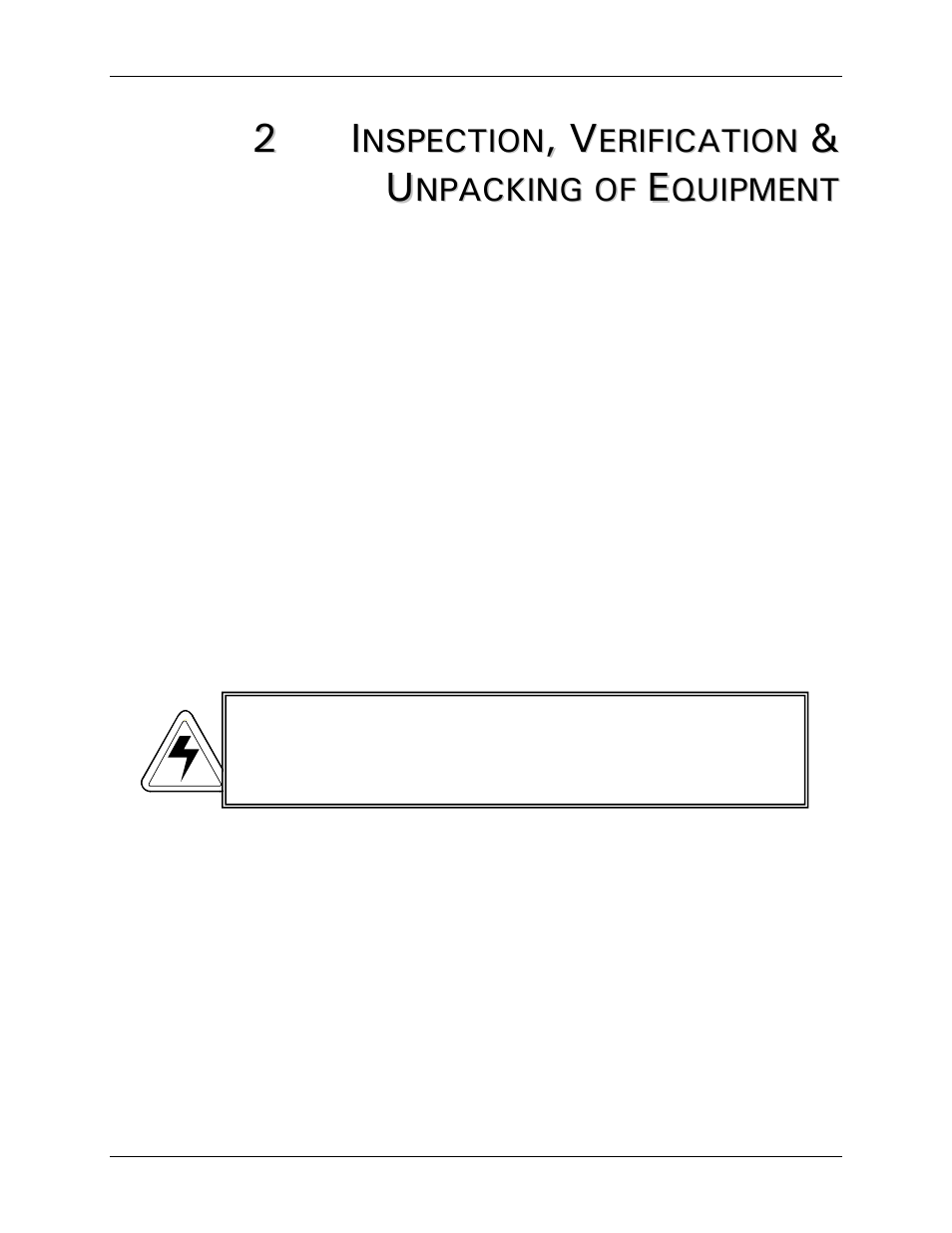 1 inspection of boxes, 2 packing list verification, 3 unpacking of equipment | 2i i | Eppendorf C-76 Classic Water Bath Shaker User Manual | Page 9 / 42