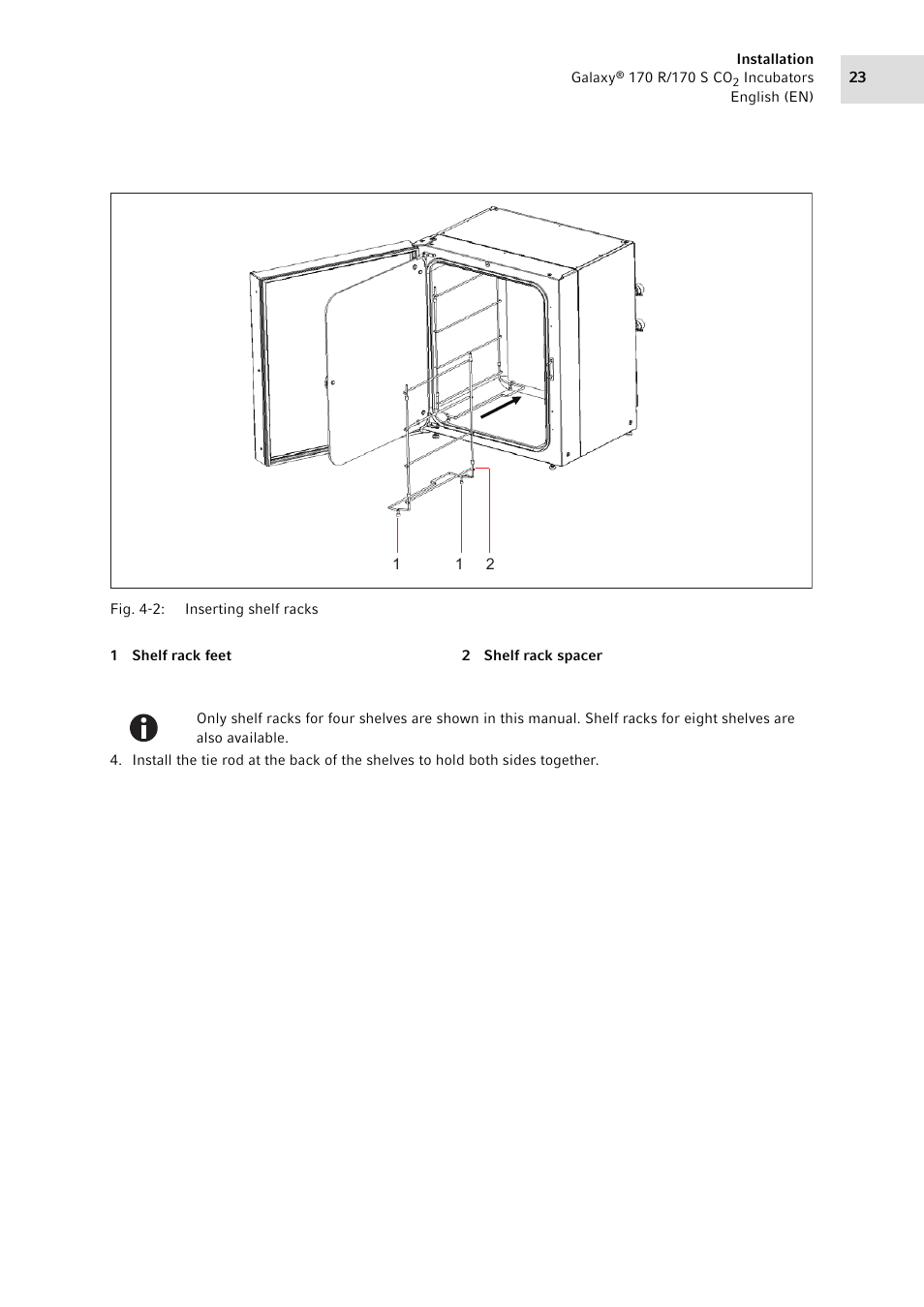 Eppendorf Galaxy CO2 Sensor User Manual | Page 23 / 110