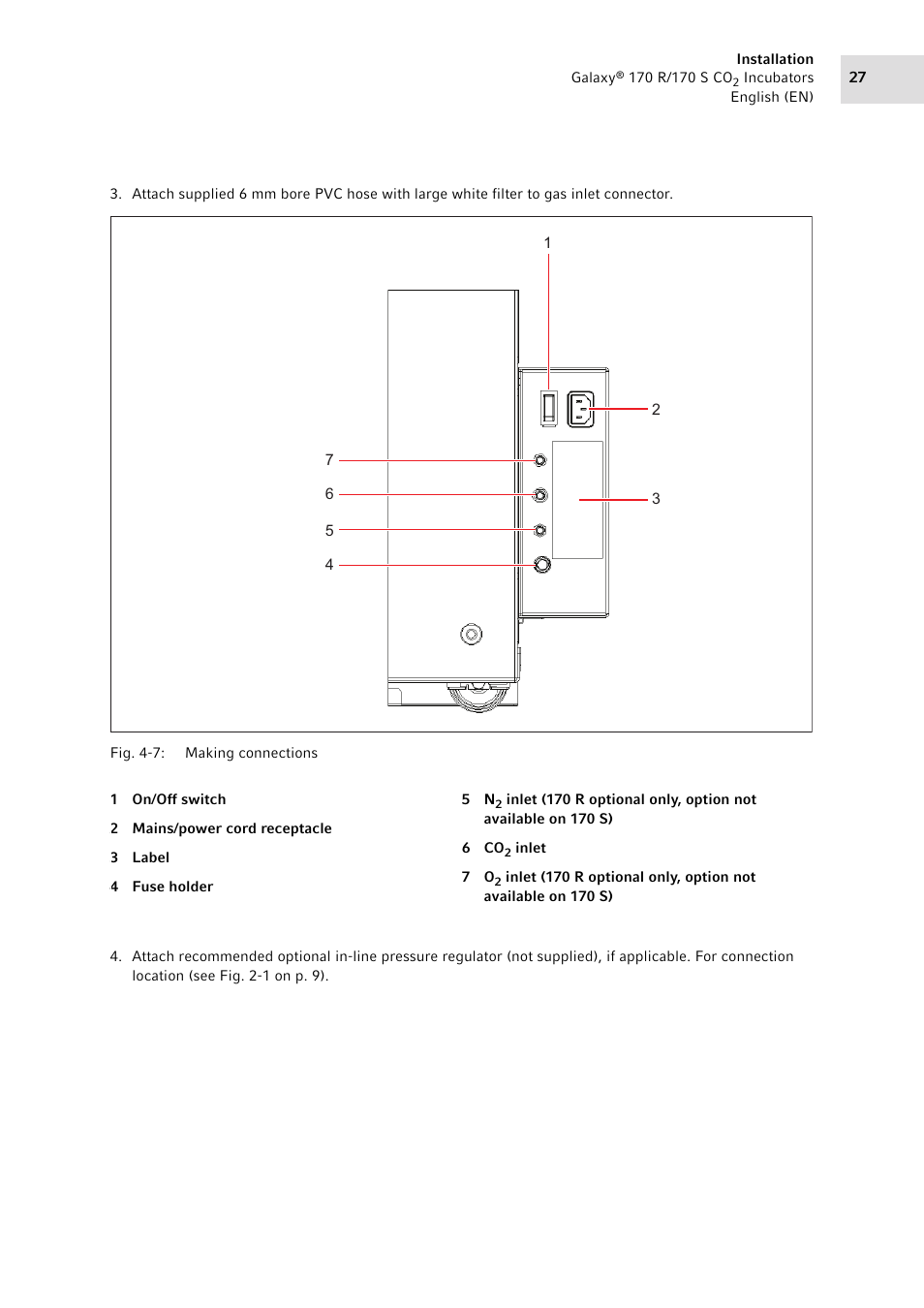 Eppendorf Galaxy CO2 Sensor User Manual | Page 27 / 110