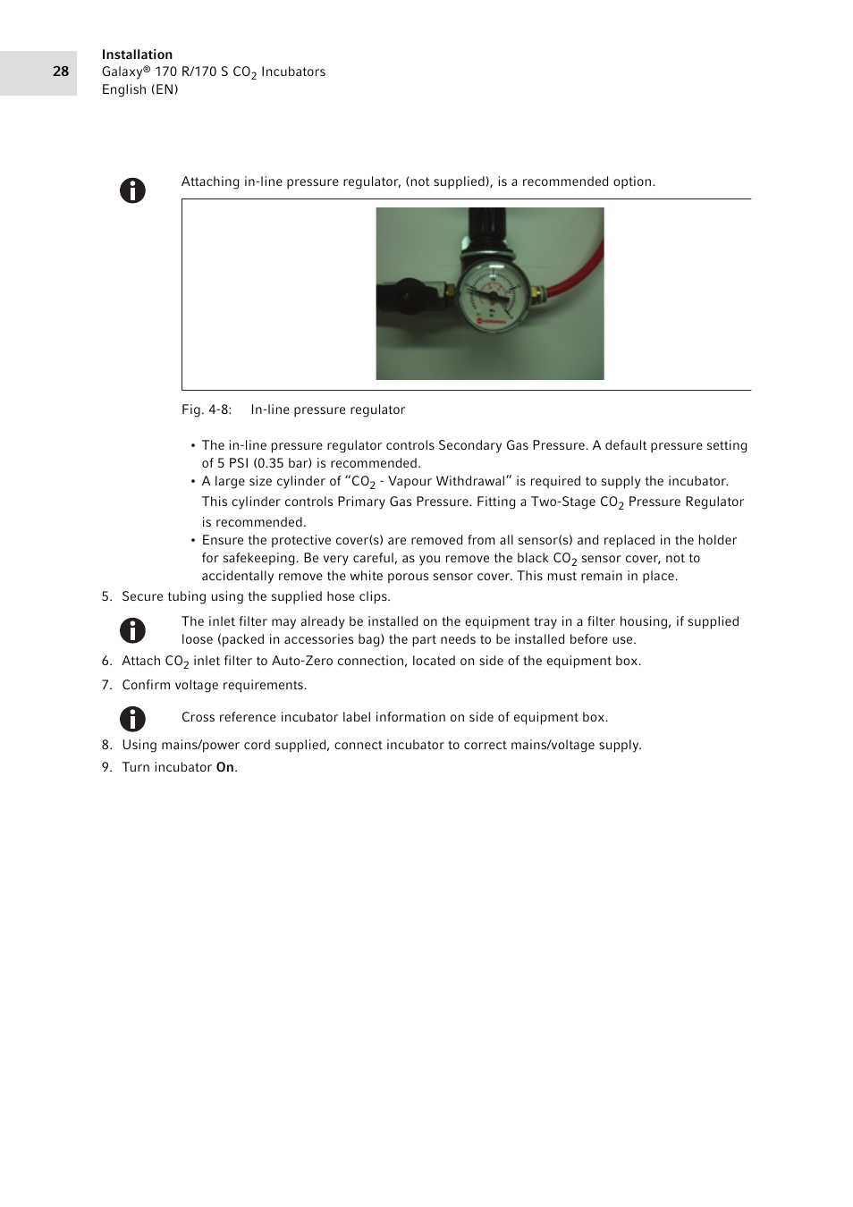 Eppendorf Galaxy CO2 Sensor User Manual | Page 28 / 110