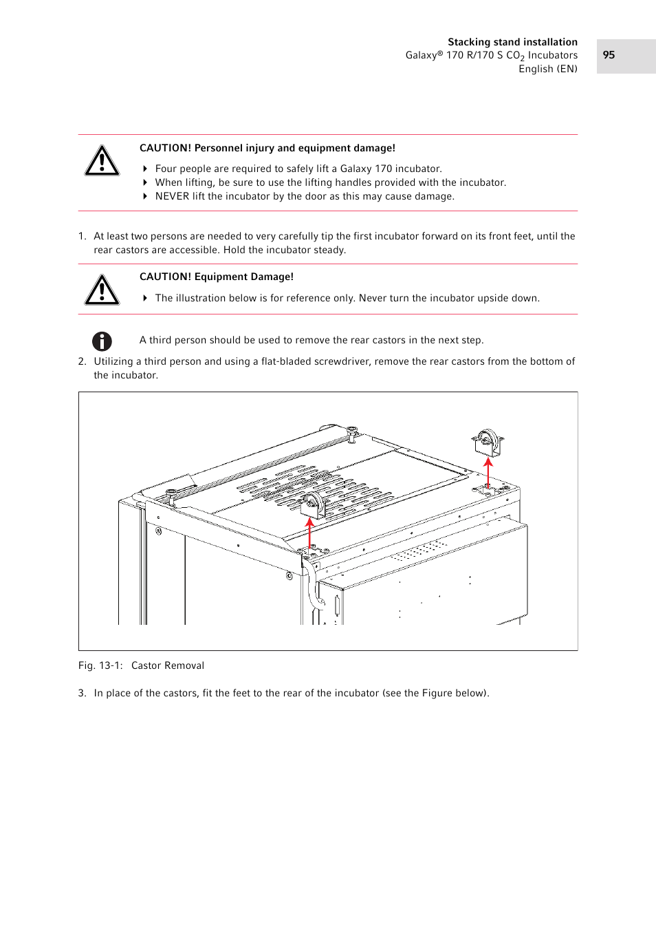 Eppendorf Galaxy CO2 Sensor User Manual | Page 95 / 110