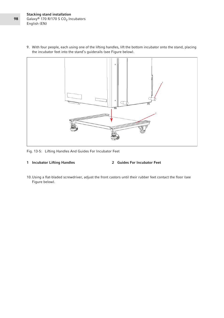 Eppendorf Galaxy CO2 Sensor User Manual | Page 98 / 110