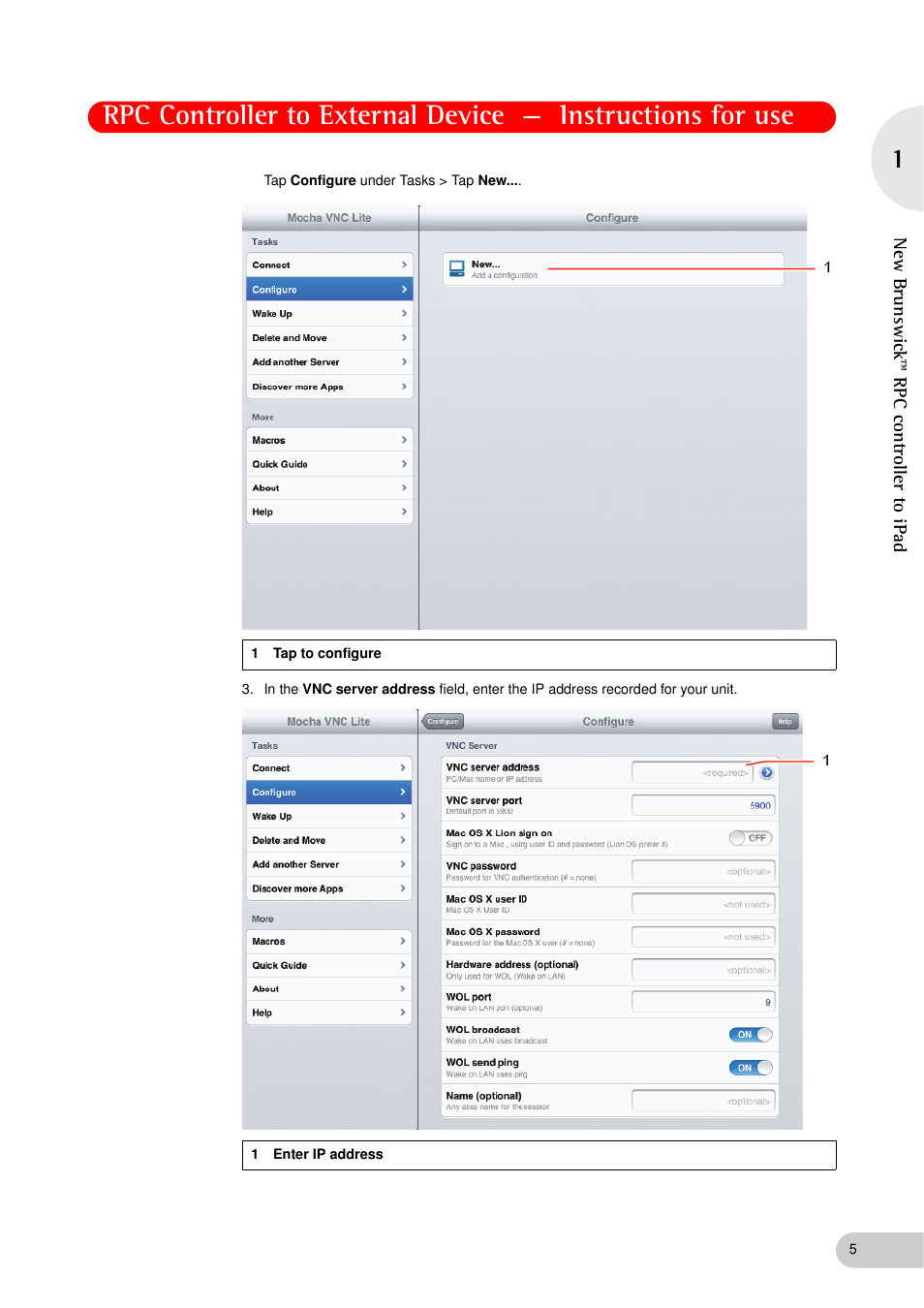 Eppendorf New Brunswick RPC Controller User Manual | Page 5 / 14