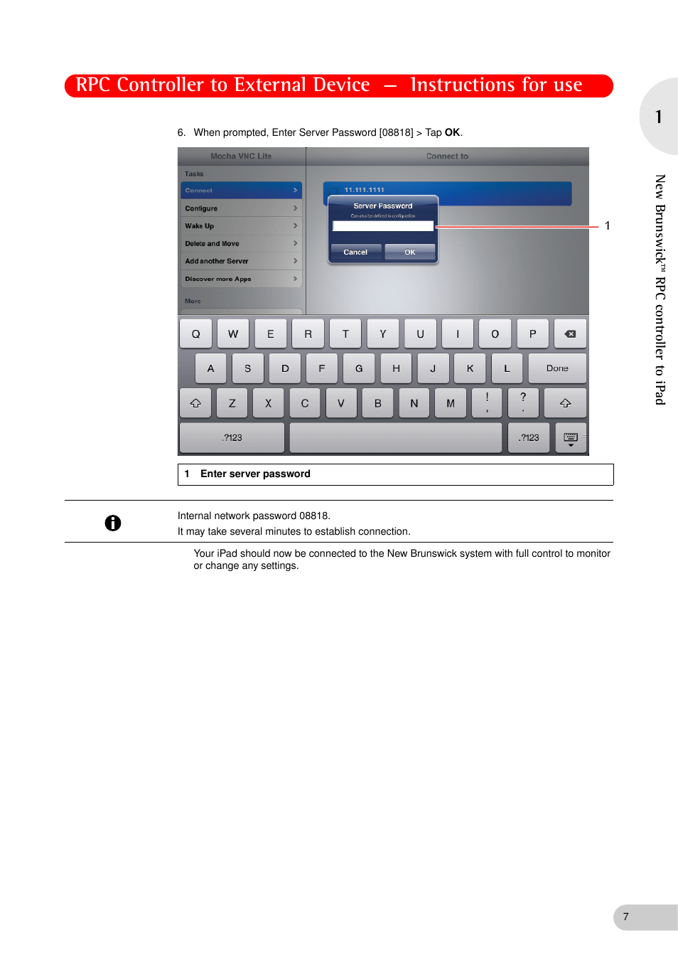 Eppendorf New Brunswick RPC Controller User Manual | Page 7 / 14