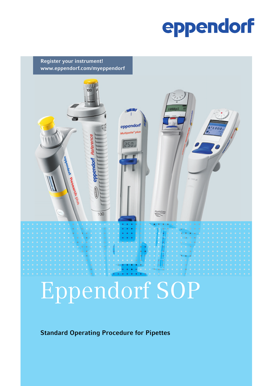 Eppendorf SOP User Manual | 64 pages