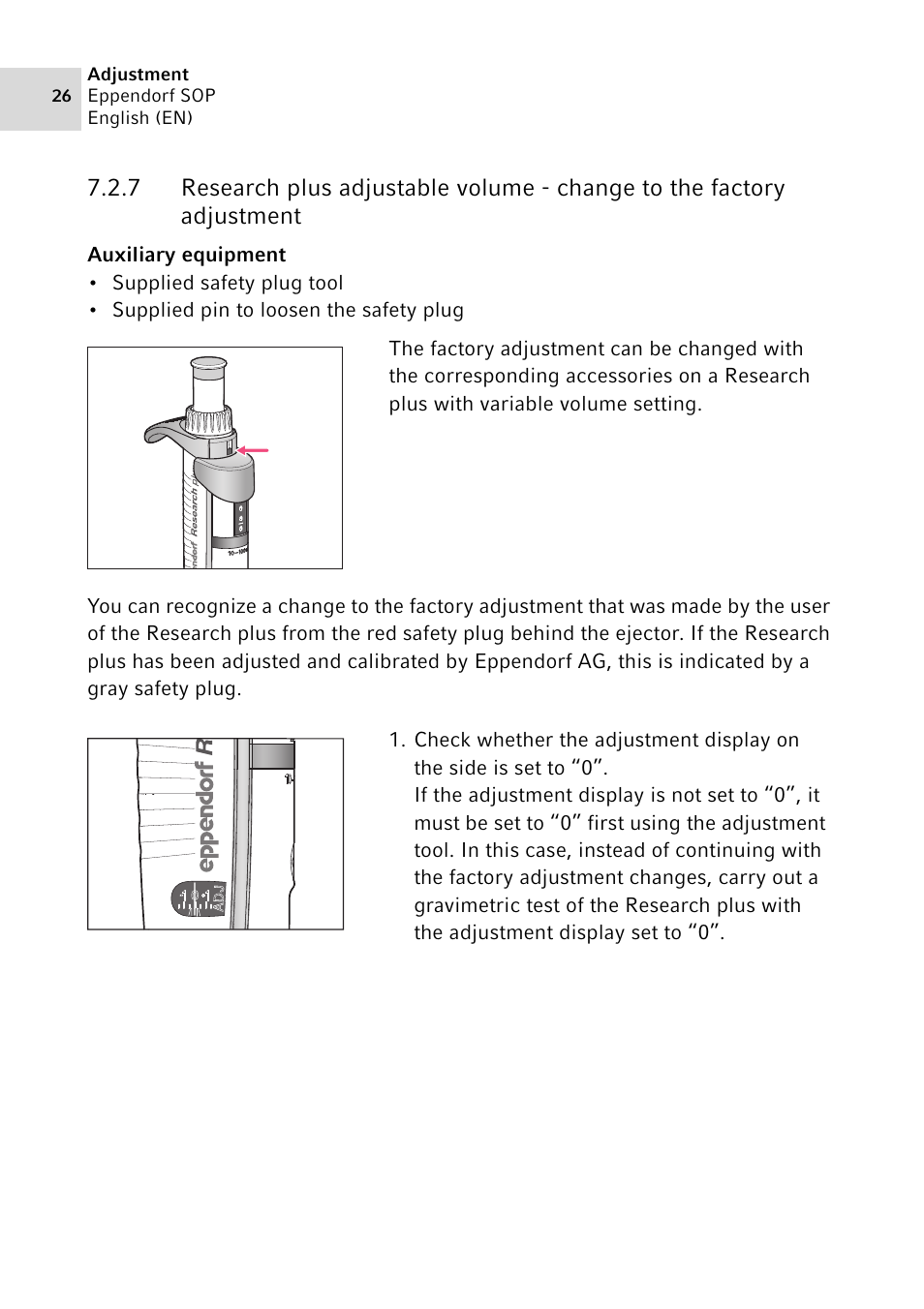 Eppendorf SOP User Manual | Page 26 / 64