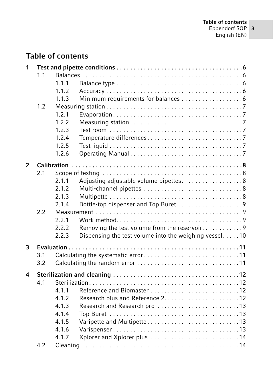 Eppendorf SOP User Manual | Page 3 / 64